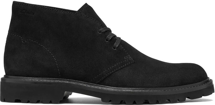 Clarks Shoes Berwick Db Booties Zwart Man