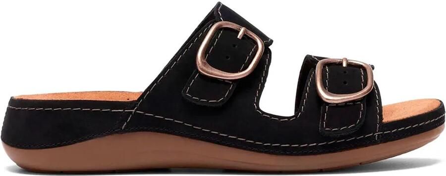 Clarks Shoes Cecily Step Sandalen Zwart Vrouw