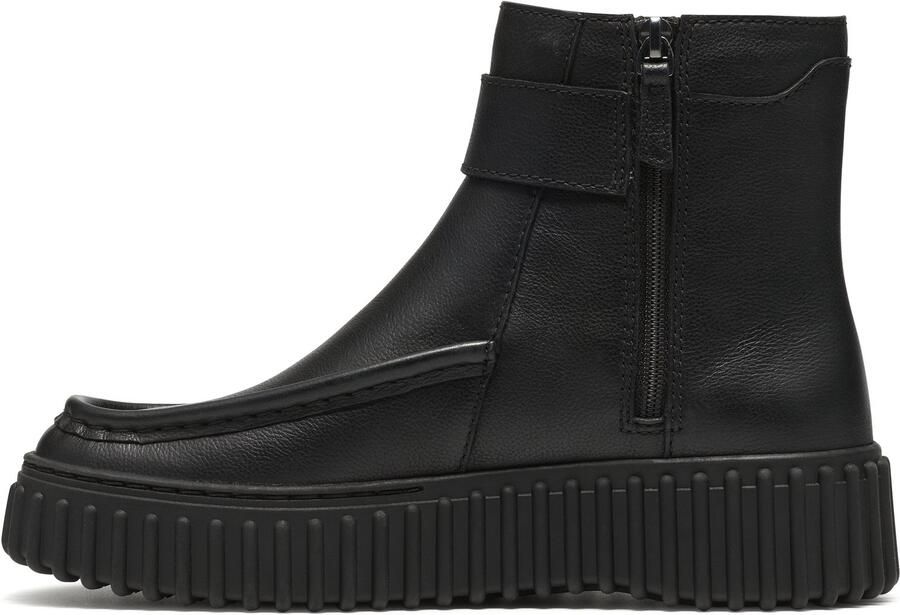 Clarks Shoes Clarks Dames stoere enkellaars Torhill Buckle Artikel 26320238 Zwart
