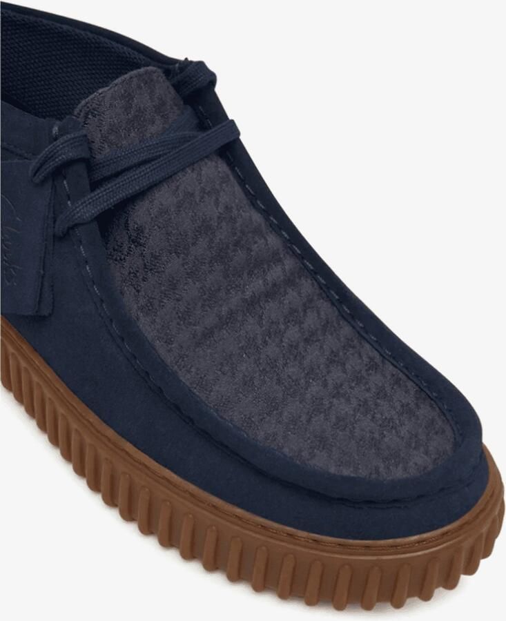 Clarks Shoes Clarks Heren Bottine Blauw