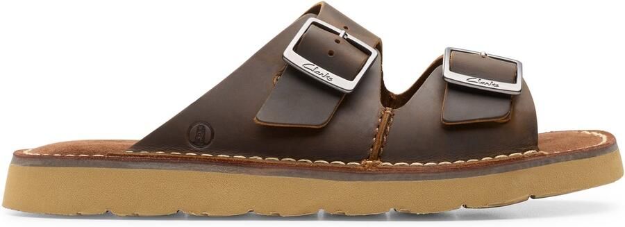 Clarks Teenslippers Solsbury sandalen met bandjes