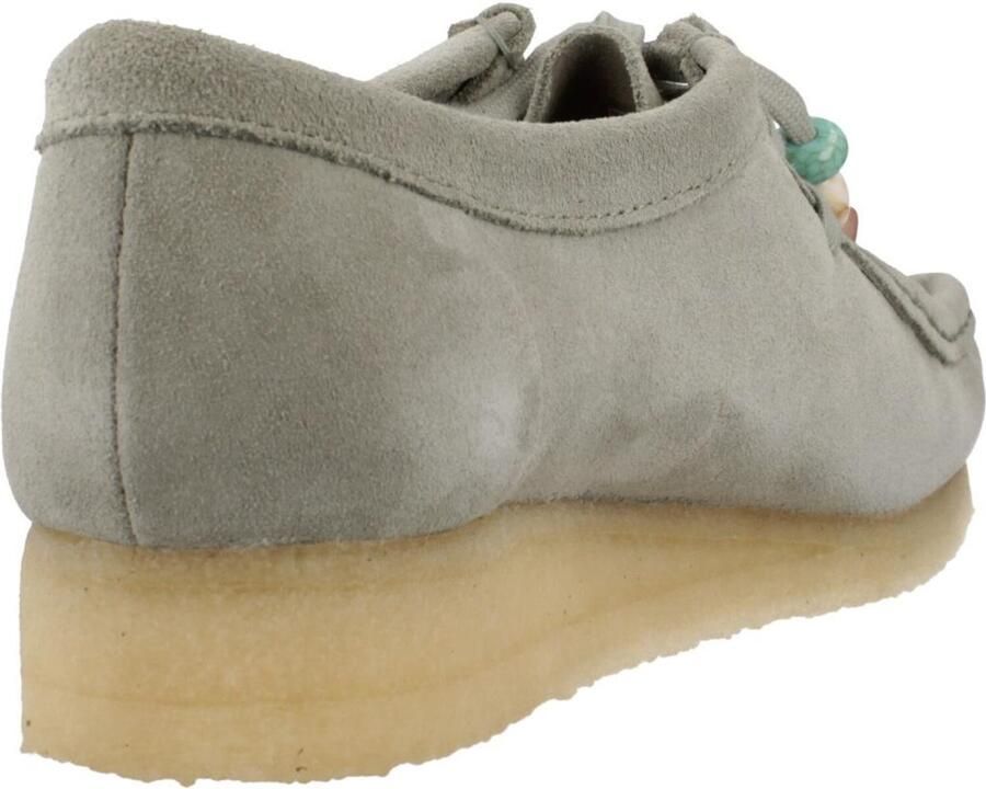 Clarks Shoes Wallabee Sage Bootschoenen Grijs Vrouw