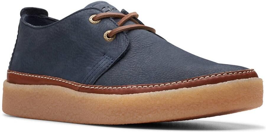 Clarks Veterschoenen Clarkwood Low veterschoenen zakelijke schoen met opvallende veters
