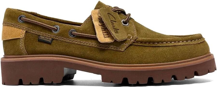 Clarks Shoes Cleyhill Bootschoenen Groen 1 2 Man