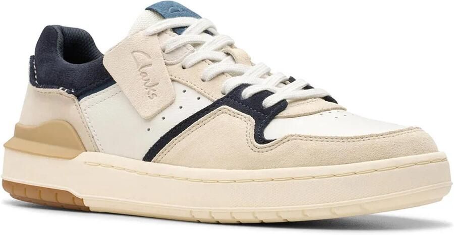 Clarks Shoes Courtlite2 Lo Schoenen Wit Man