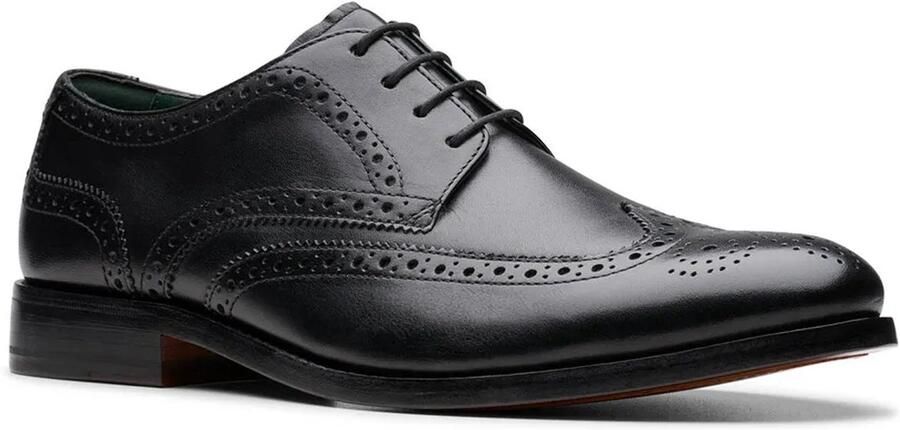 Clarks Shoes Craft James Tip Loafers Zwart Man