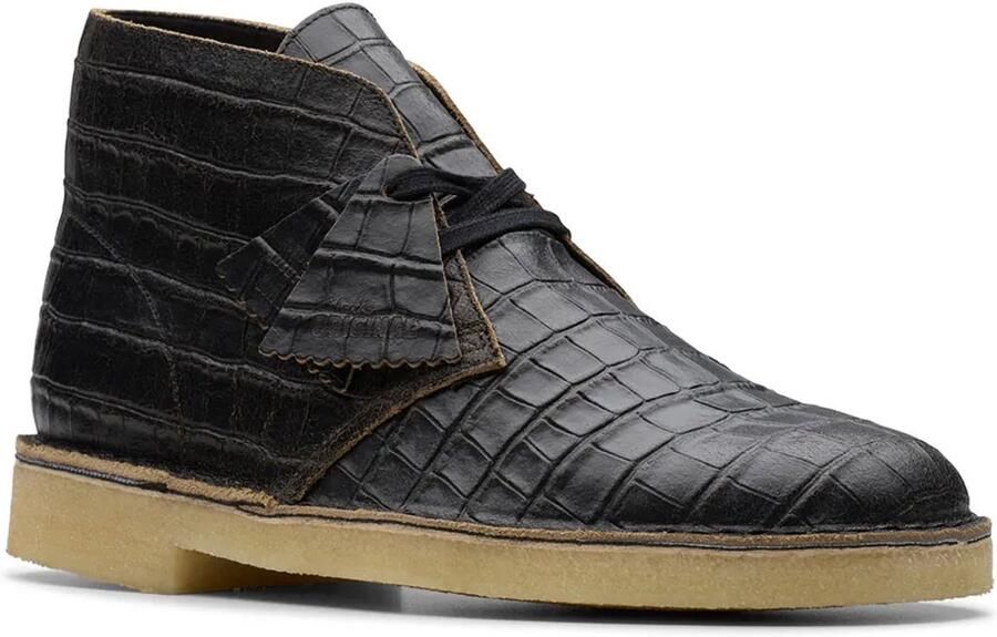Clarks Shoes Desert Laarzen Zwart Man