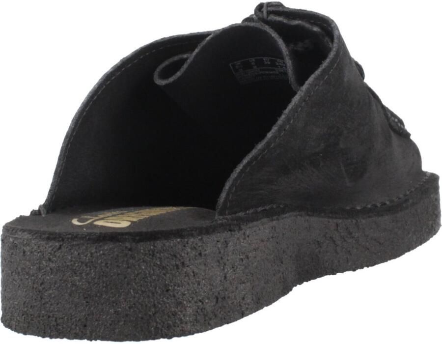 Clarks Shoes Desert Nmd Mule Klompen Zwart Vrouw