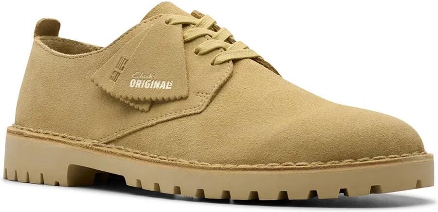 Clarks Shoes Desert Rock Lo Schoenen Beige Man