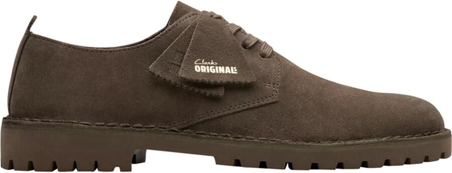 Clarks Mocassins Desert Rock Suède lage schoenen