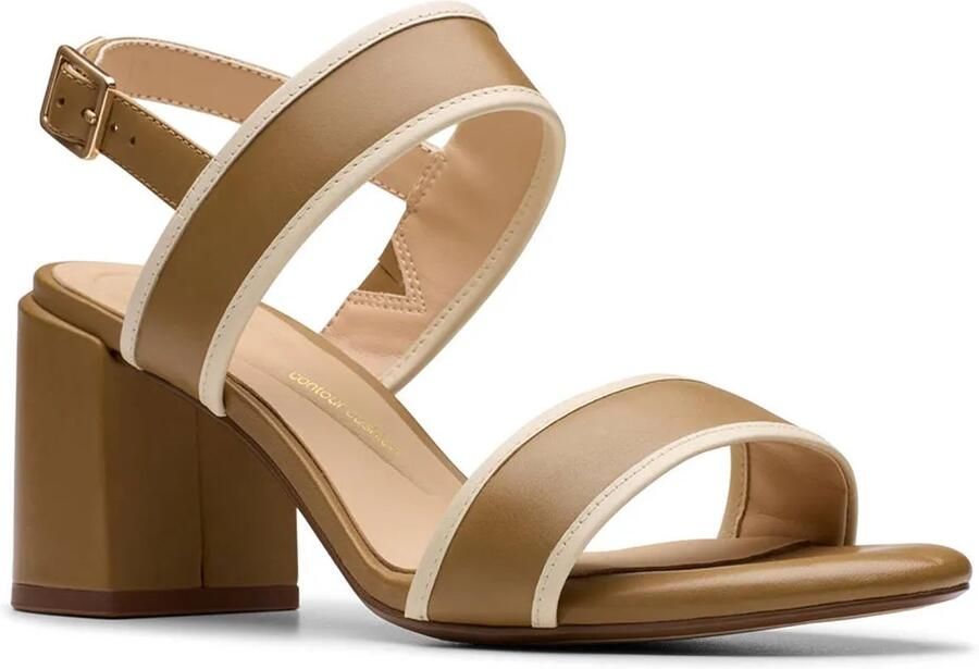 Clarks Shoes Ezoria Sling Sandalen Bruin 1 2 Vrouw