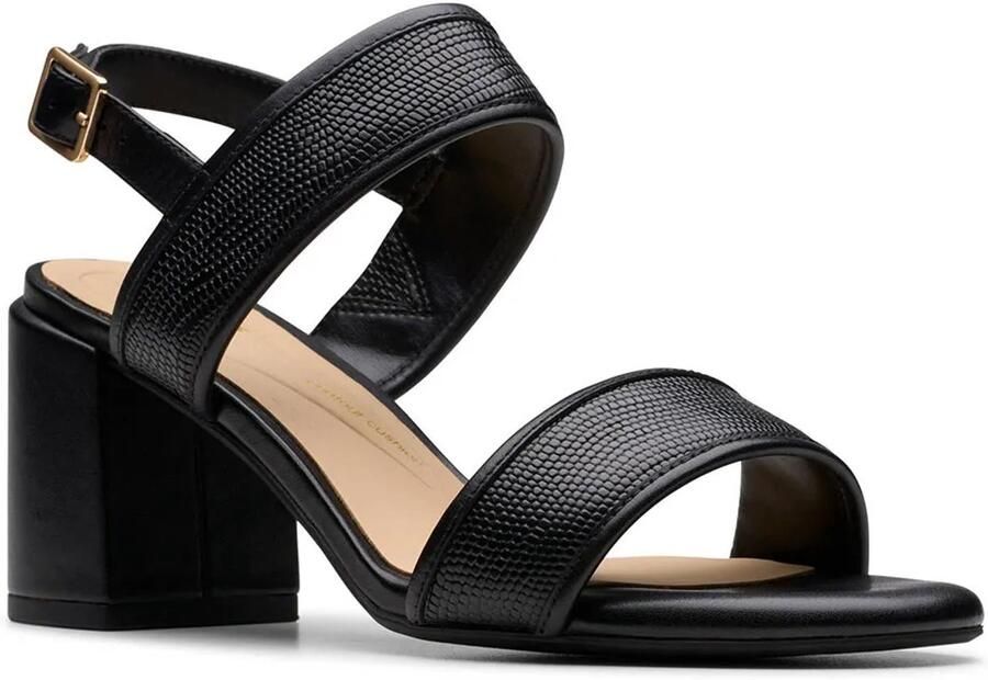 Clarks Shoes Ezoria Sling Sandalen Zwart 1 2 Vrouw