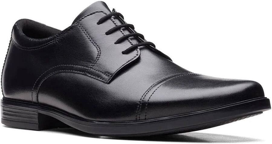 Clarks Veterschoenen Howard Cap in elegante uitstraling vrijetijdsschoen lage schoen veterschoen