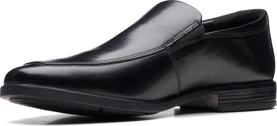Clarks Instappers Howard Edge Business schoen lage schoen pak schoen met stretch-inzetten - Foto 6