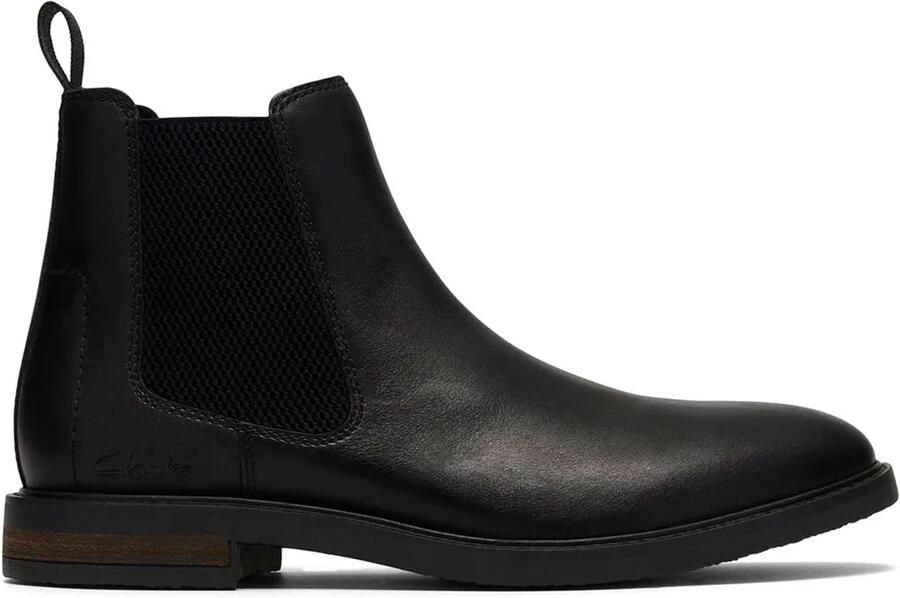 Clarks Shoes Jaxen Easy Booties Zwart Man