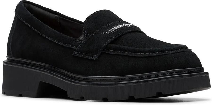 Clarks Shoes Lauryl Step Loafers Zwart 1 2 Vrouw