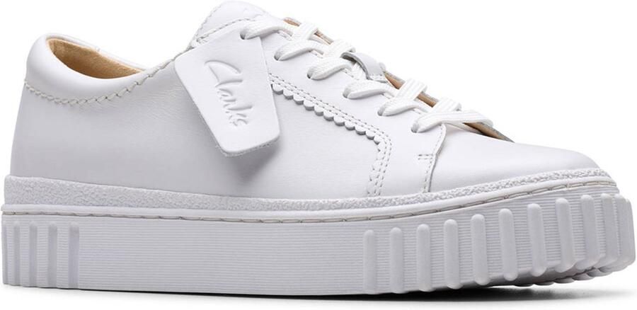 Clarks Shoes Mayhill Walk Schoenen Wit Vrouw