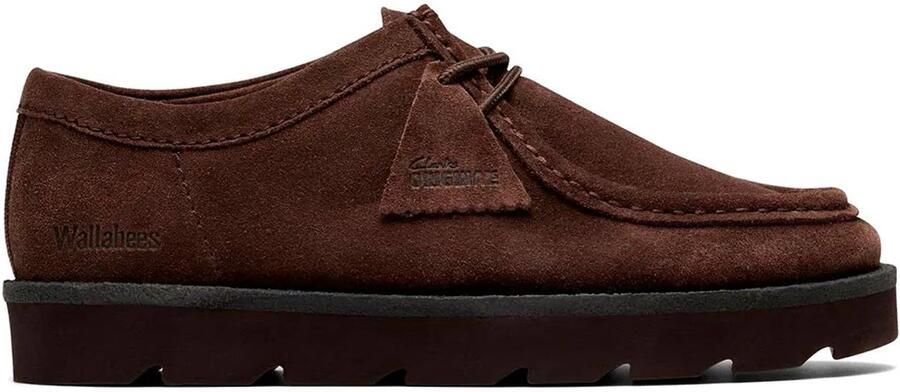 Clarks Shoes Meare Walla Bootschoenen Bruin Man