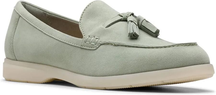 Clarks Shoes Narini Edge Loafers Groen Vrouw