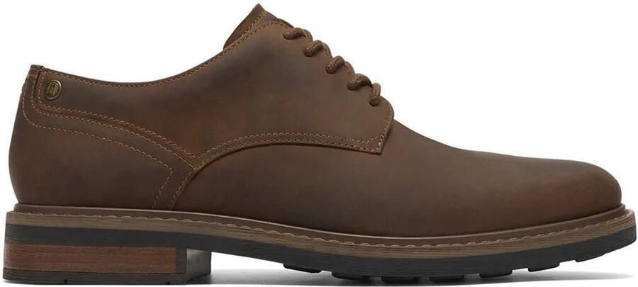 Clarks Shoes Newford Lace Schoenen Bruin Man