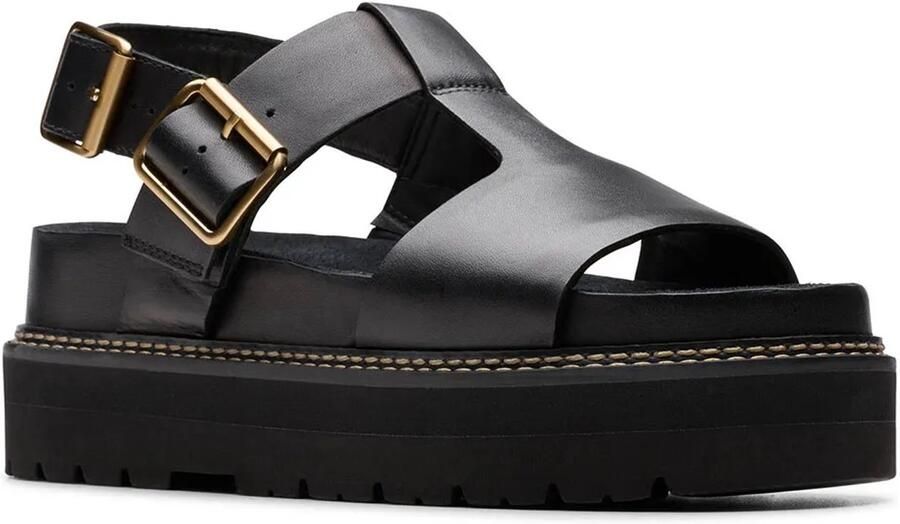 Clarks Shoes Orianna Sky Sandalen Zwart Vrouw