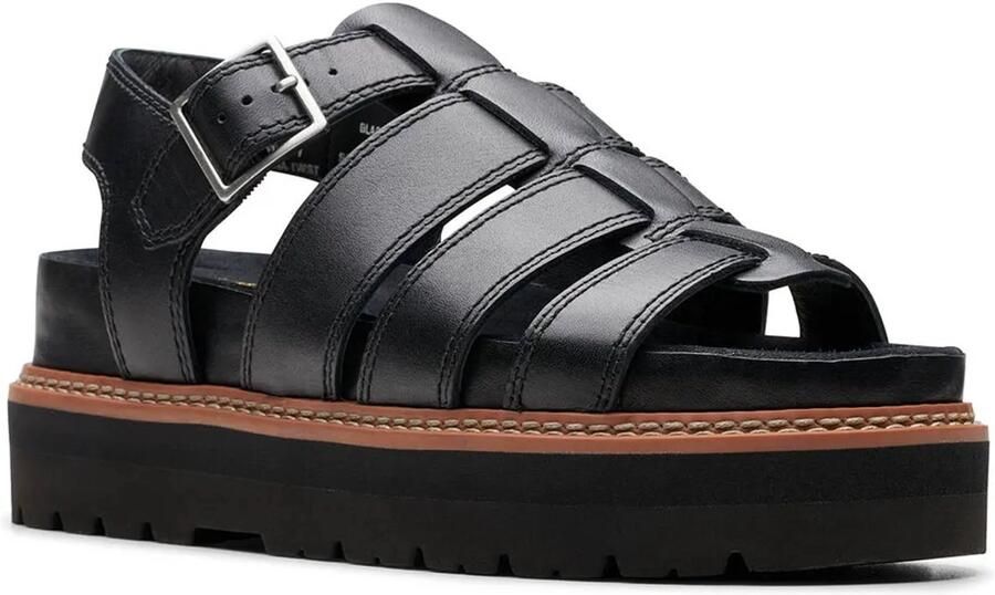 Clarks Shoes Orianna Twist Sandalen Zwart Vrouw