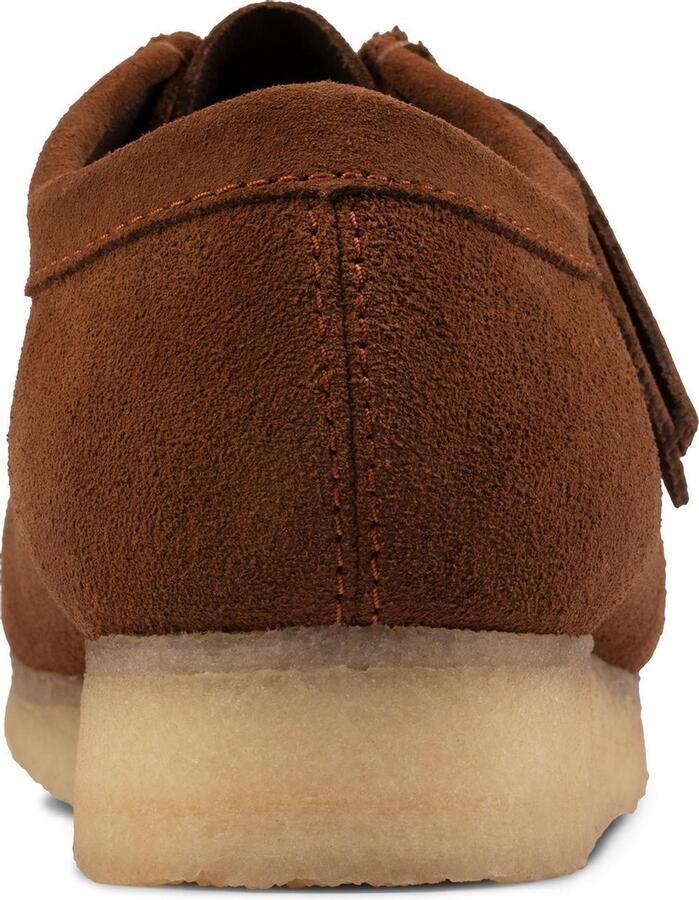 Clarks Originals Wallabee Bruin Suède Crepe Zool Brown Heren - Foto 9