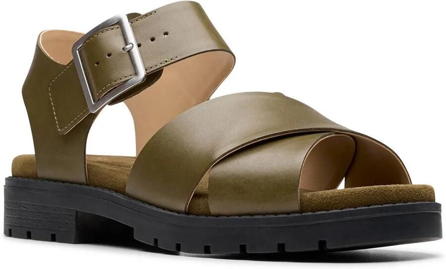Clarks Shoes Orinoco Sandalen Groen Vrouw