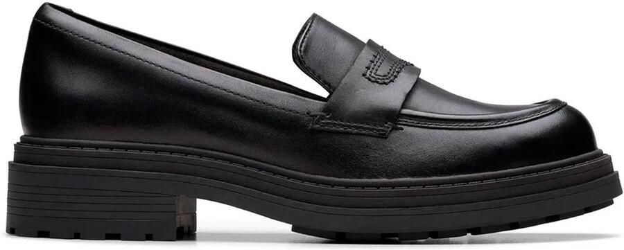 Clarks Instappers Orinoco 3 Loafer slipper met zachte leren binnenzool