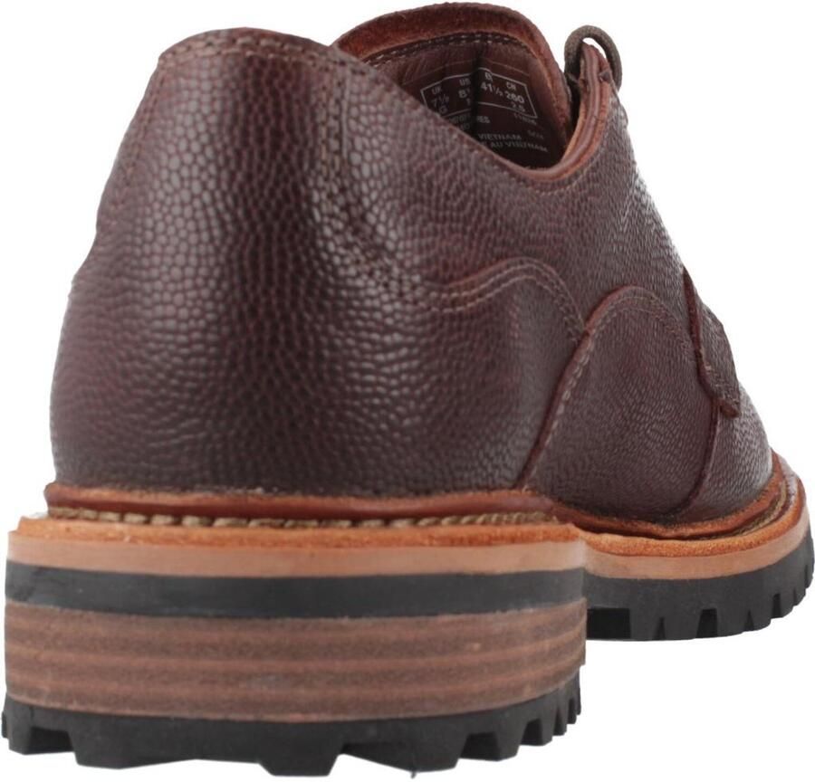 Clarks Shoes Ridge Lo Schoenen Bruin Man