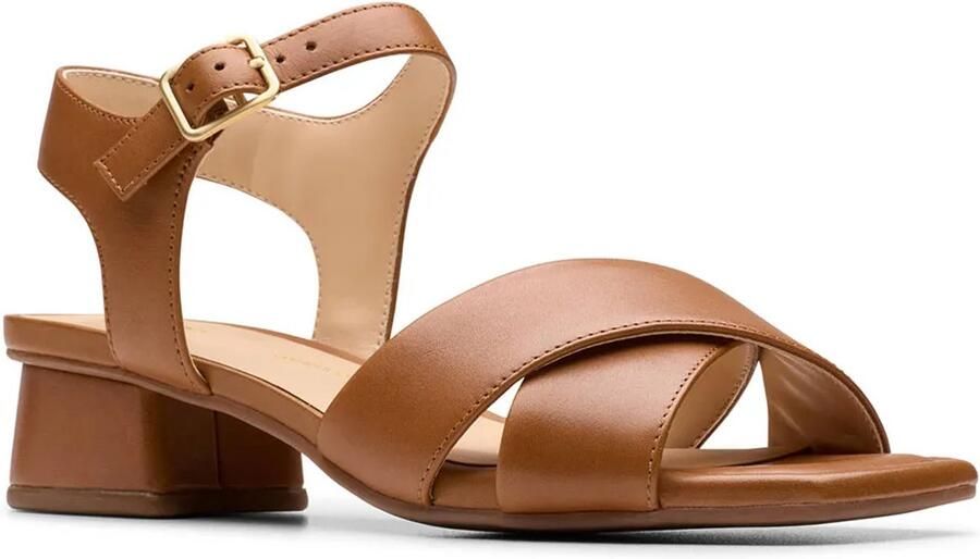 Clarks Shoes Serina35 Cross Sandalen Bruin Vrouw