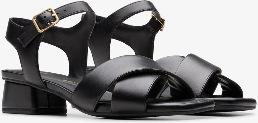 Clarks Shoes Serina35 Cross Sandalen Zwart Vrouw