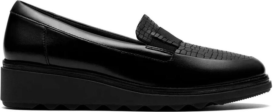 Clarks Shoes Sharon Pace Loafers Zwart Vrouw
