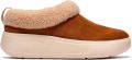Clarks Shoes Solevana Cozy Schoenen Bruin 1 2 Vrouw - Donkerbruin