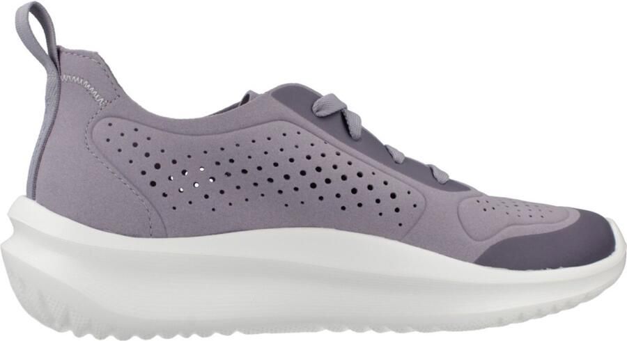 Clarks Shoes Solevana Tie Schoenen Paars Vrouw
