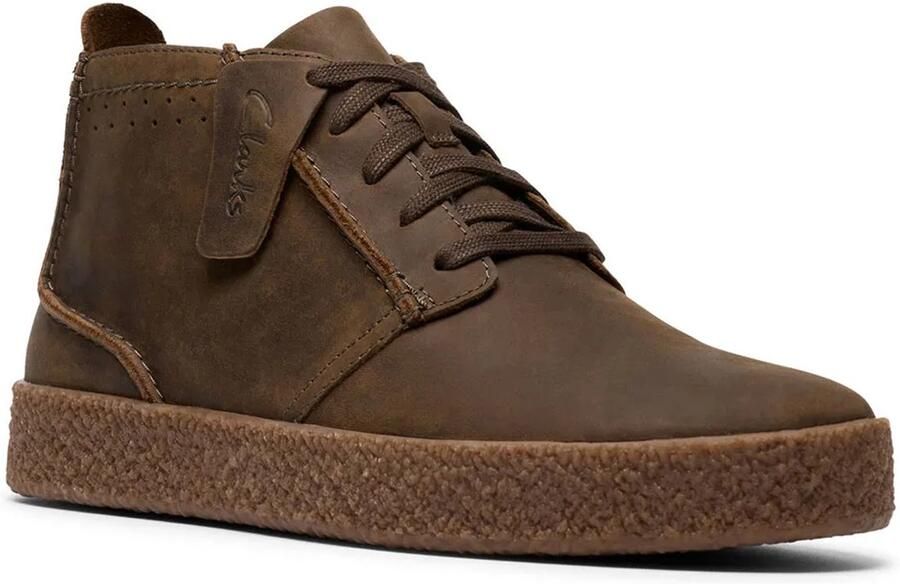 Clarks Veterschoenen Streethill Hi Desert boots high top sneaker met verwisselbaar voetbed