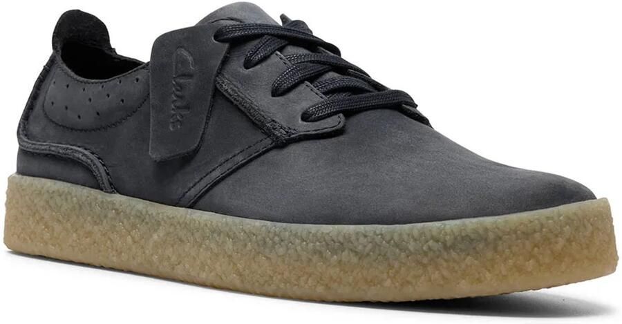 Clarks Shoes Streethilllace Schoenen Zwart Grijs Man