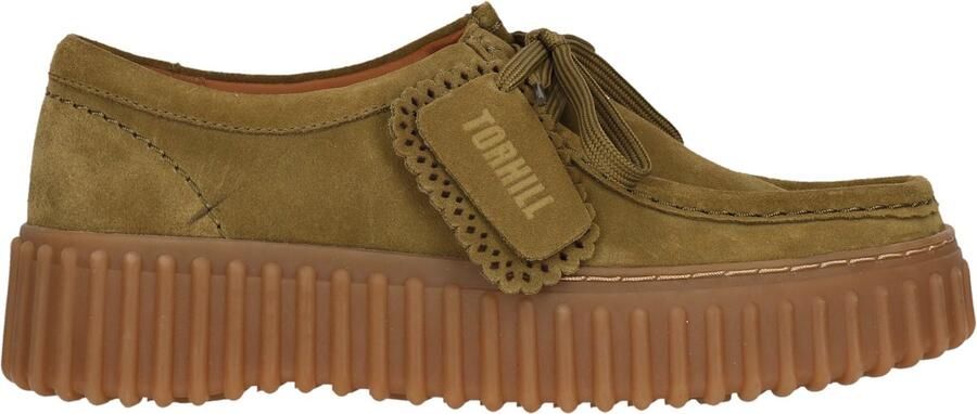 Clarks Shoes Torhill Bee Loafers Groen Vrouw