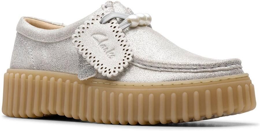 Clarks Shoes Torhill Bee Loafers Zilver Vrouw