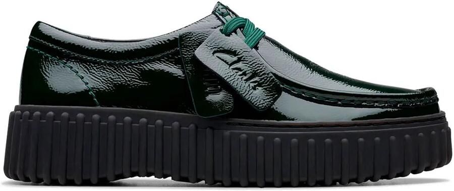 Clarks Shoes Torhill Bee Schoenen Groen Vrouw