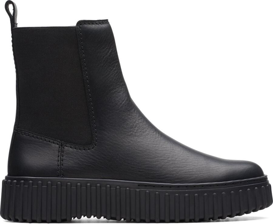 Clarks Shoes CLARKS Stiefelette Torhill Maple Black Leather