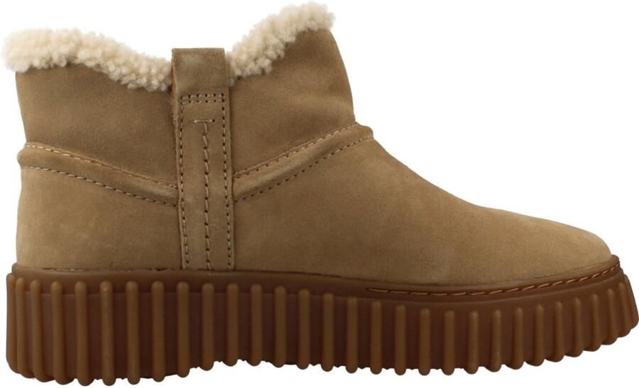 Clarks Shoes Torhill Warm Booties Bruin Vrouw
