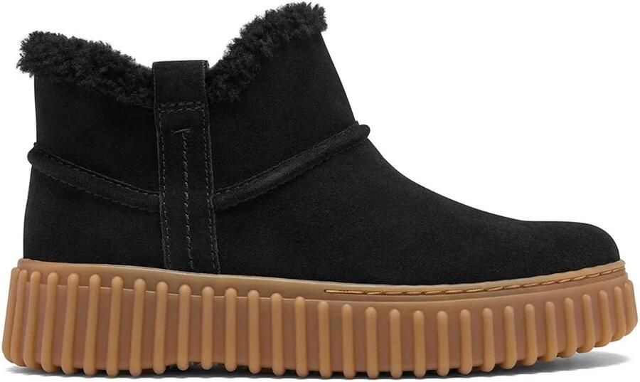 Clarks Shoes Torhill Warm Booties Zwart 1 2 Vrouw