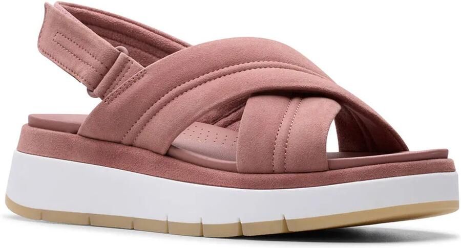 Clarks Shoes Tuscan Cross Sandalen Roze 1 2 Vrouw