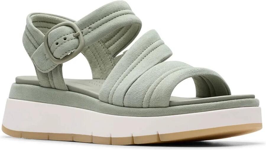 Clarks Shoes Tuscan Strap Sandalen Groen 1 2 Vrouw