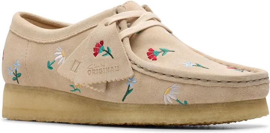 Clarks Shoes Wallabee Bootschoenen Beige Vrouw