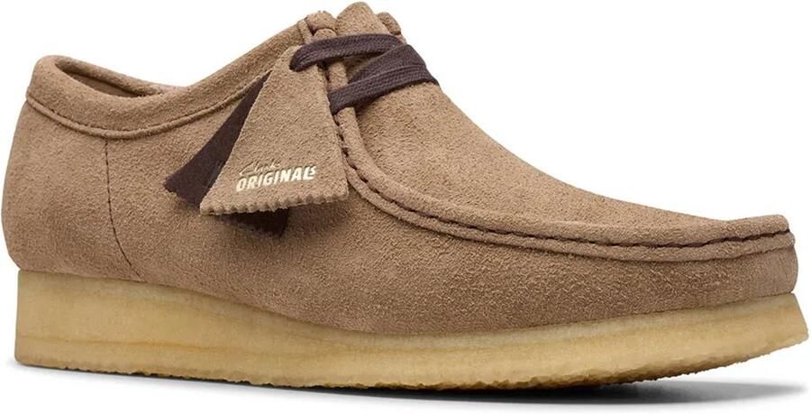 Clarks Shoes Wallabee Bootschoenen Bruin Man