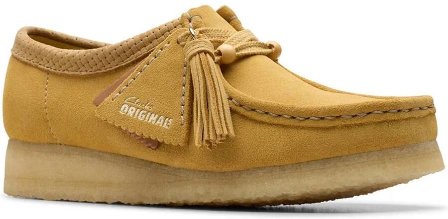 Clarks Shoes Wallabee Bootschoenen Bruin Vrouw