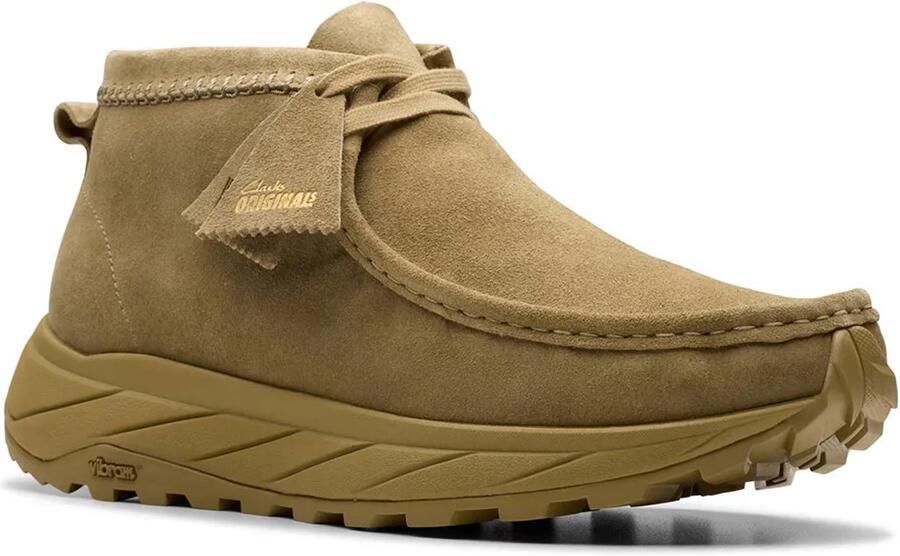 Clarks Shoes Wallabee Eden Bootschoenen Bruin Man