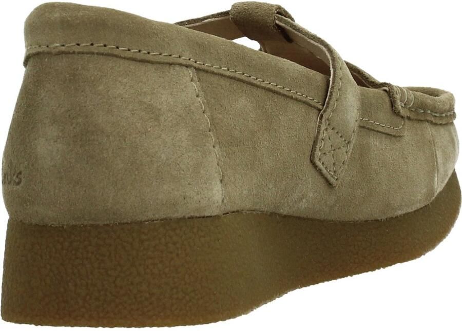 Clarks Shoes Wallabee Evo Bar Loafers Bruin Vrouw